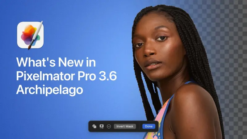 whats new in pixelmator pro 3 6 1