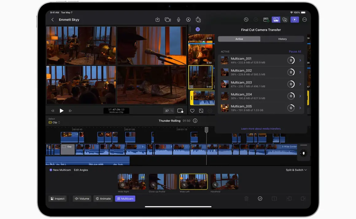 Final Cut Camera ve Final Cut Pro, iPad, Mac güncellemeleri 2 Final Cut Camera ve Final Cut Pro, iPad, Mac güncellemeleri