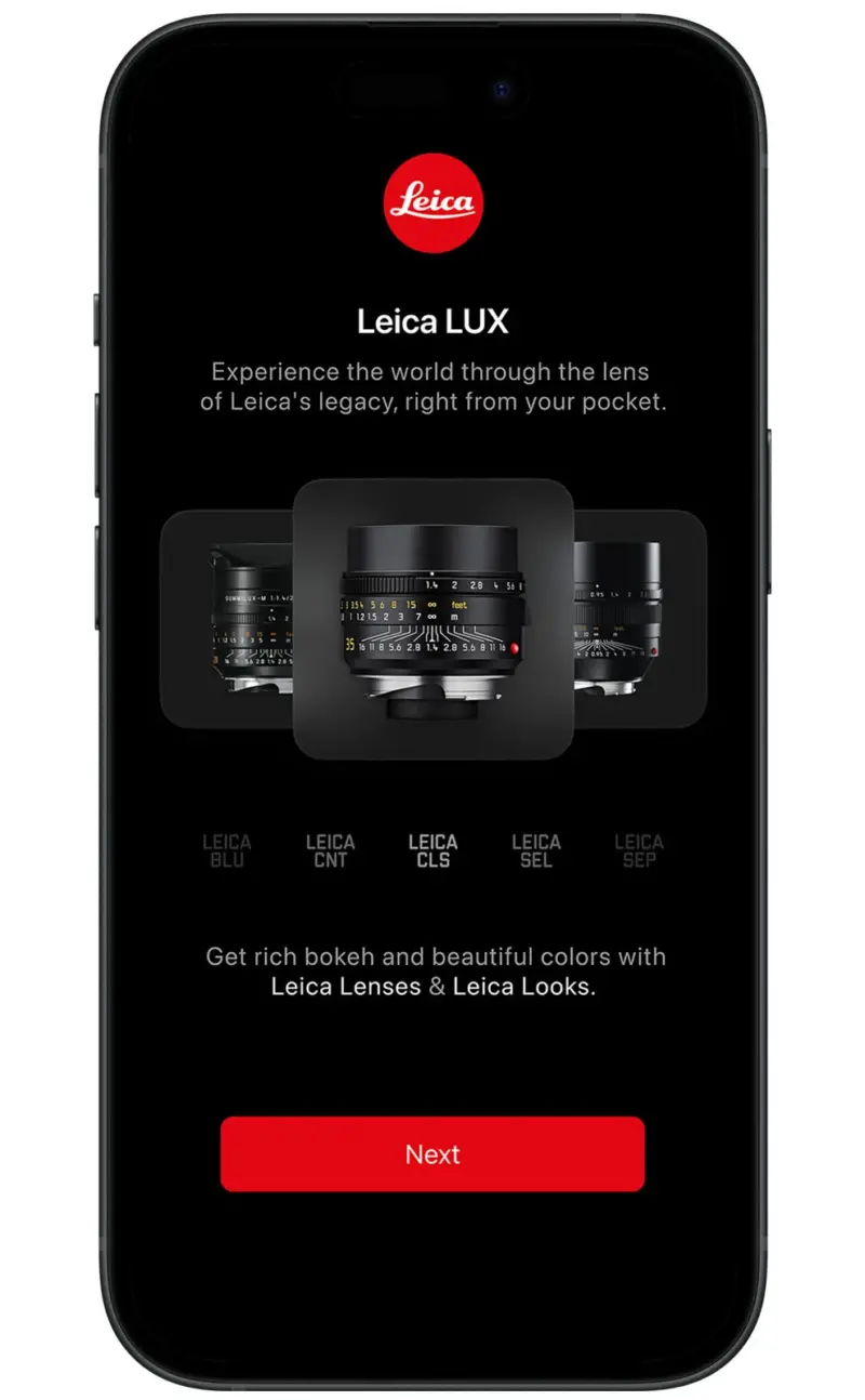 leica lux app Leica screenshot rec 6 f5