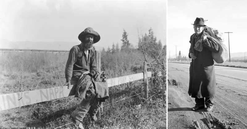Fotoğraflar, Amerikalı 'Hobo'nun Tarihini Ortaya Çıkarıyor 1 Fotoğraflar, Amerikalı ‘Hobo’nun Tarihini Ortaya Çıkarıyor