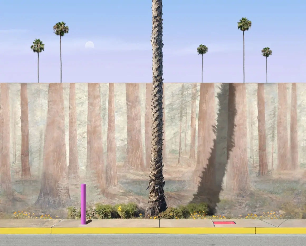 George Byrne : Synthetica 21 Mural Wall Venice 2024