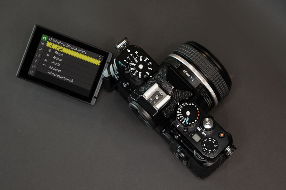 Nikon Z6 III ve Nikon Zf 2 Nikon Zf AF screen