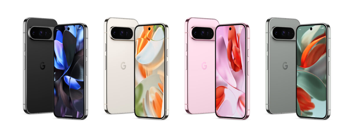 Google, Pixel 9 ve Pixel 9 Pro akıllı telefonlarını piyasaya sürdü 2 Pixe 9 Pro colors