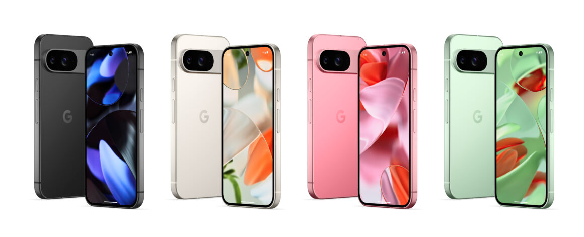 Google, Pixel 9 ve Pixel 9 Pro akıllı telefonlarını piyasaya sürdü 4 Pixel 9 colors
