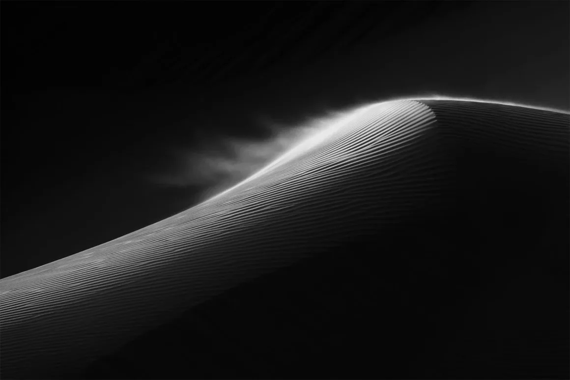 Black and White Photo Awards 2024 8 The Dune by Matteo Strassera Landscape Category Winner in the Black and White Photo Awards 2024