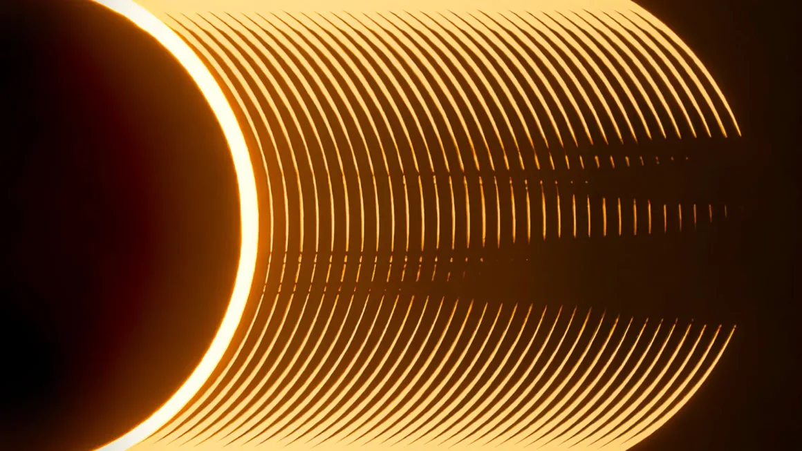 16. Geleneksel Yılın Astronomi Fotoğrafçısı yarışması 2024 2 Distorted Shadows of the Moons Surface Created by an Annular Eclipse © Ryan Imperio