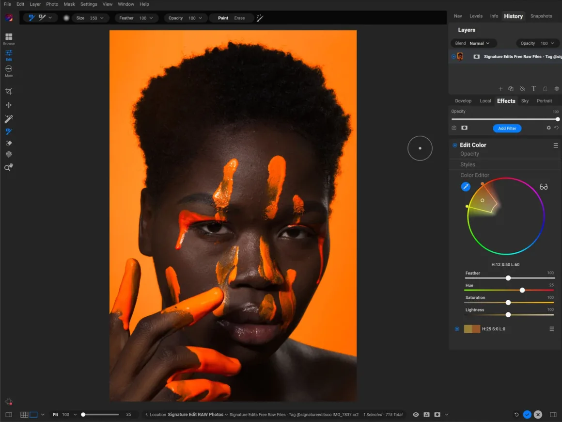 ON1 Photo RAW 2025 5 EditColorExample after