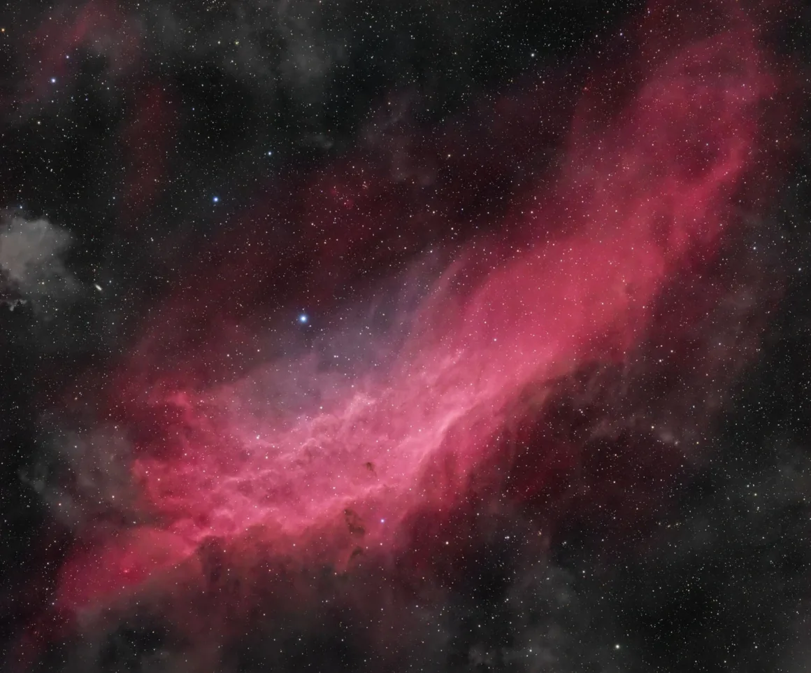 16. Geleneksel Yılın Astronomi Fotoğrafçısı yarışması 2024 3 NGC 1499 A Dusty California © Daniele Borsari