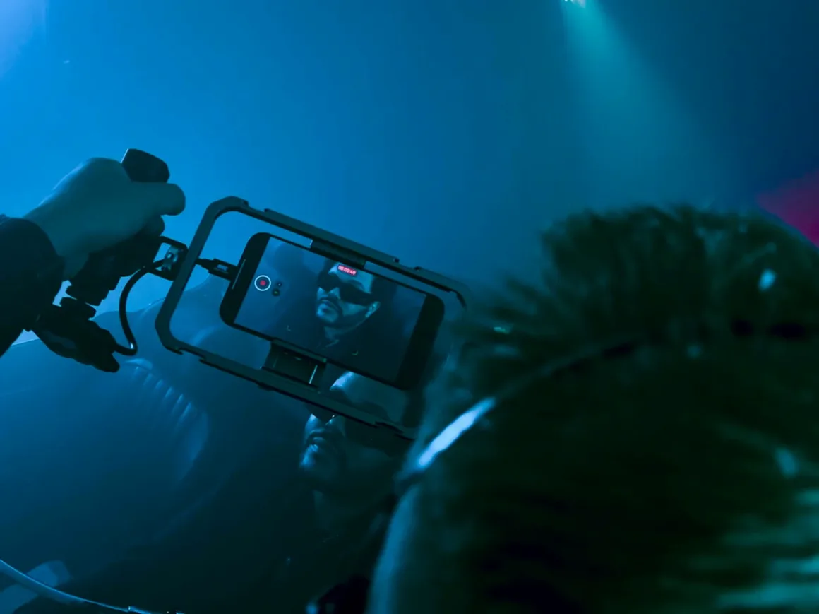 The Weeknd'in Müzik Videosu iPhone 16 Pro ile Çekildi 4 Shot on iPhone 16 Pro BTS The Weeknd 5