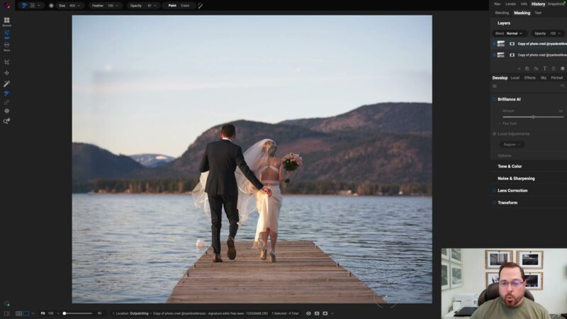 recompose your photos with gener