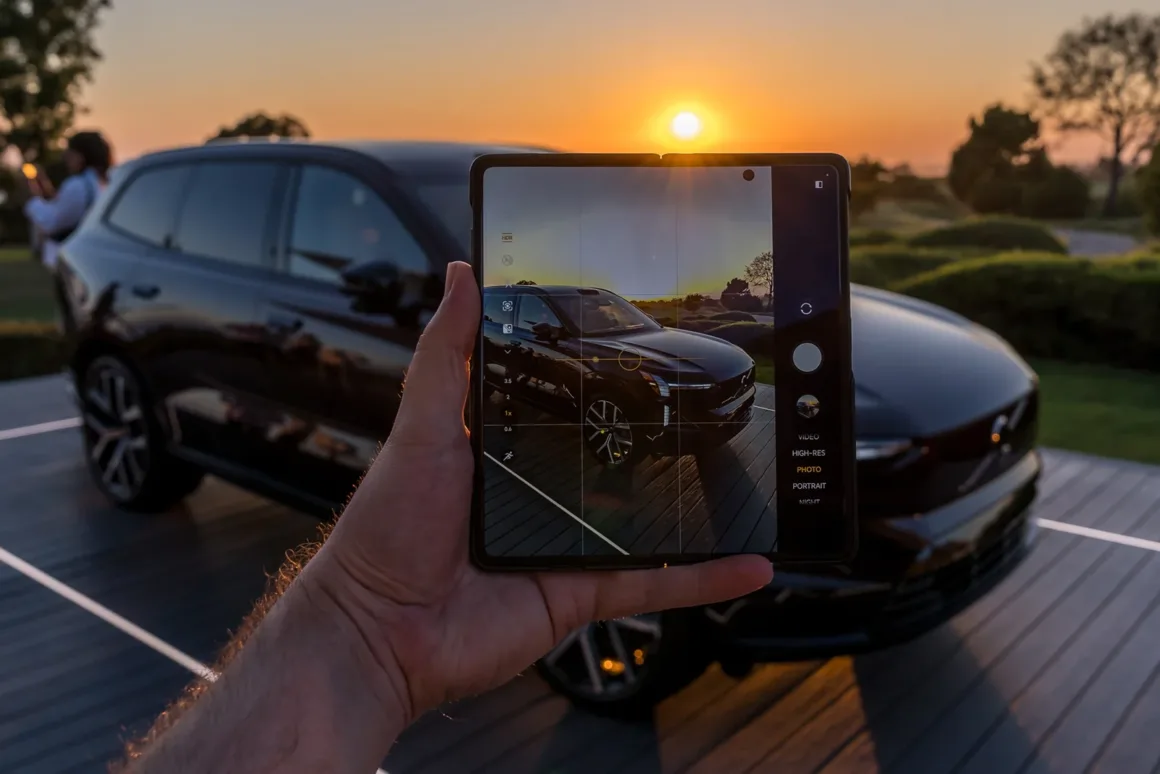 Honor Magic V3 İncelemesi 6 Honor Magic V3 taking photo