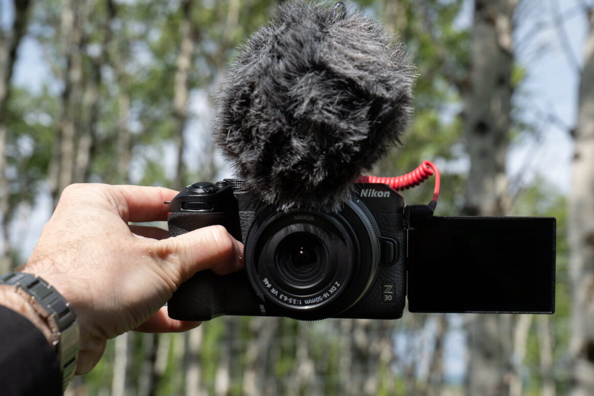 Sony ZV-E10 vs Nikon Z30 1 Nikon Z30 selfie