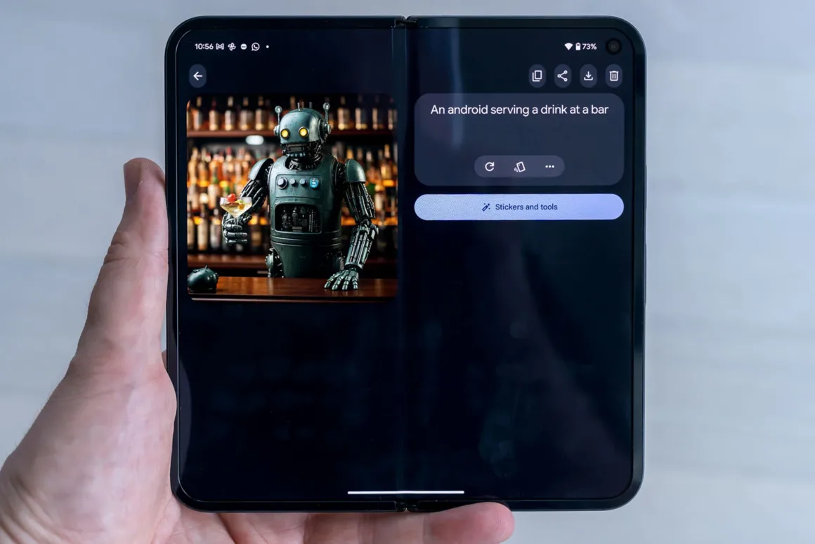 Google Pixel 9 Pro Fold İncelemesi 8 Pixel 9 Pro Fold Pixel Studio