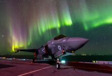 Royal Air Force Fotoğraf Yarışması'nın kazanan fotoğrafları 12 2nd Equipment Cat I Northern Lightning AS1 Mayall