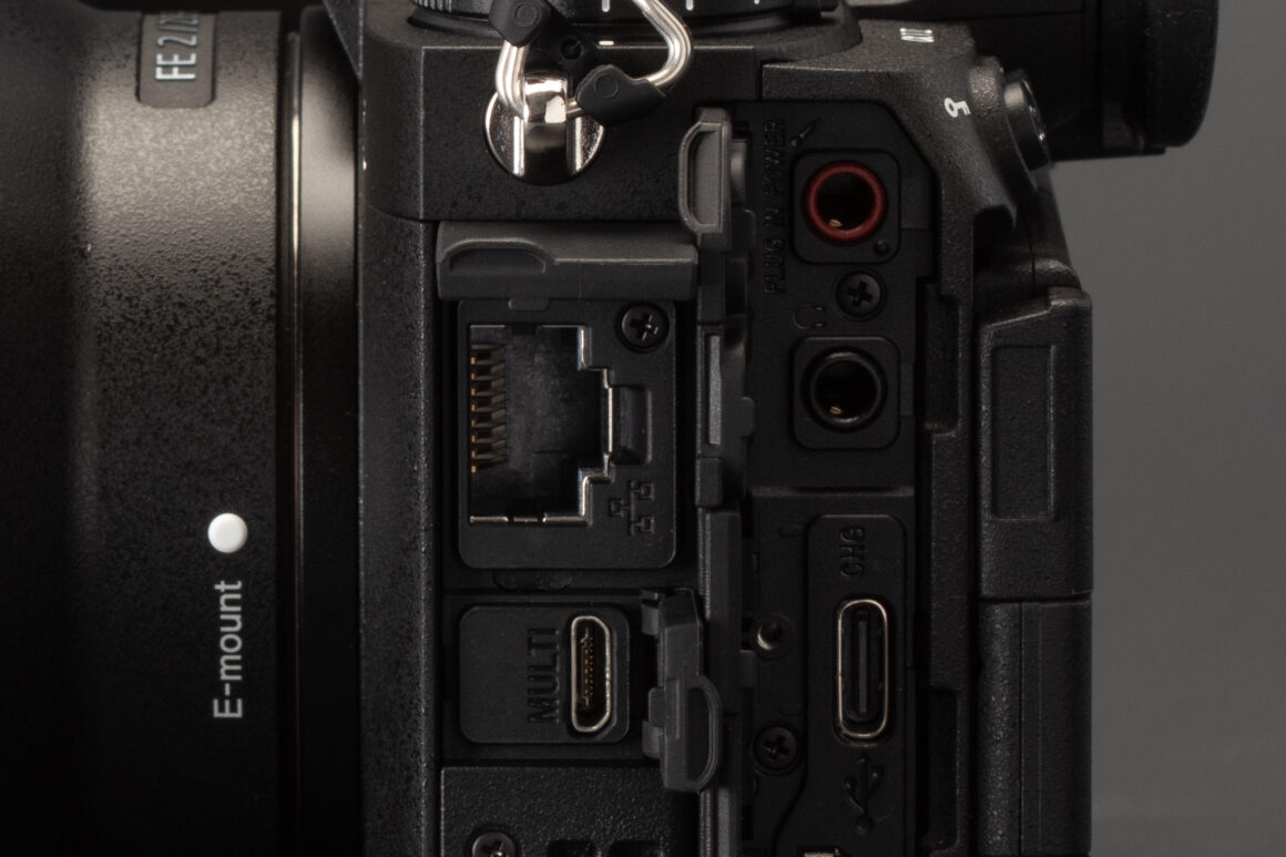Sony Alpha 1 II 11 Sony a1 II Ethernet port