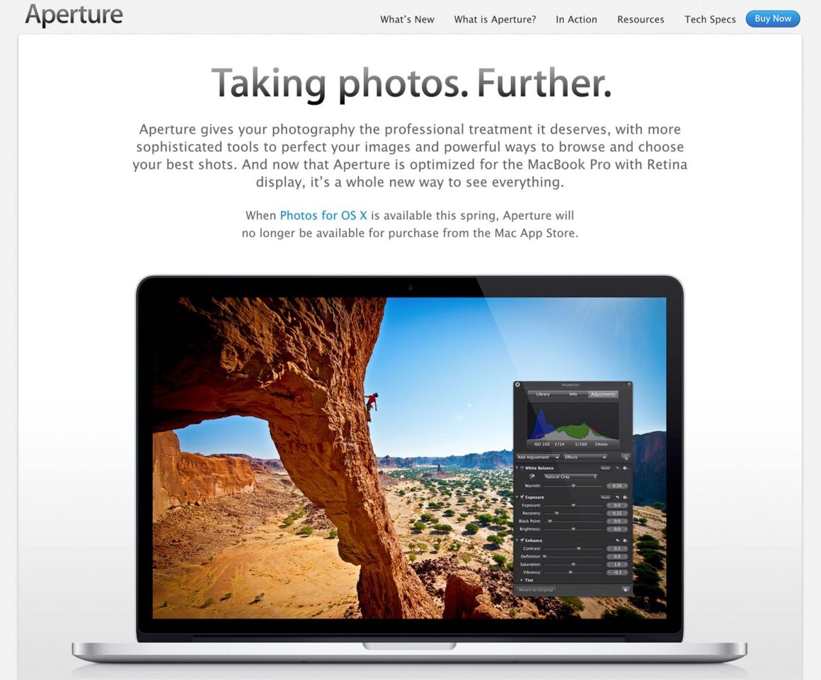 Apple'ın Fotoğraf Düzenleme Yazılımlarına Geri Dönmesi Büyük Bir Olay 4 apple aperture archive 2014 2