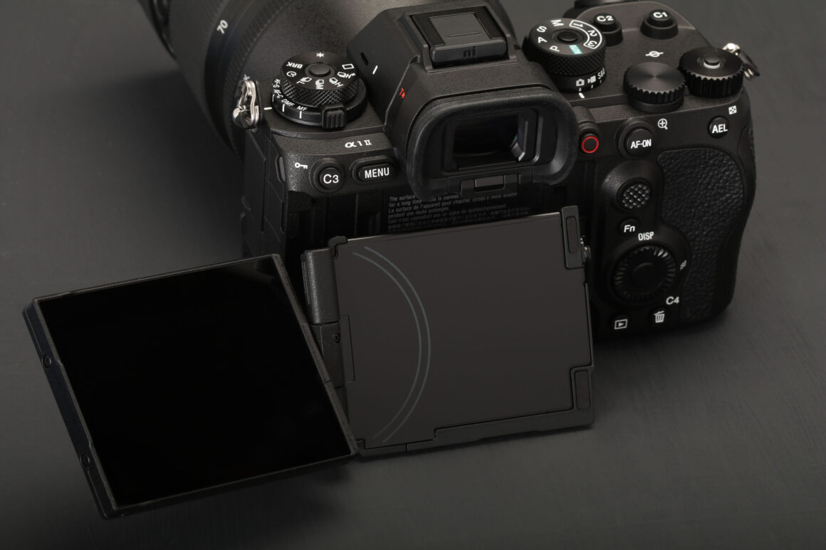 Sony Alpha 1 II 7 sony a1 ii screen from rear