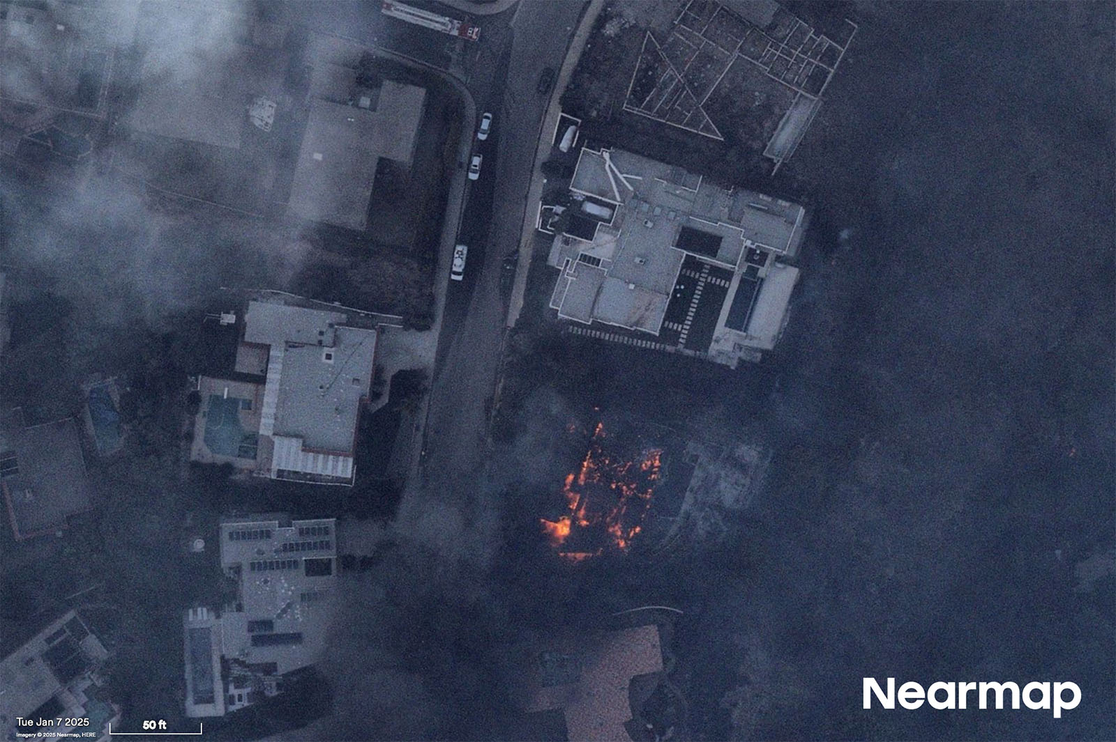 Los Angeles'taki yangının yol açtığı hasarlar 5 Jan 7After 1416 Lachman Ln Pacific Palisades