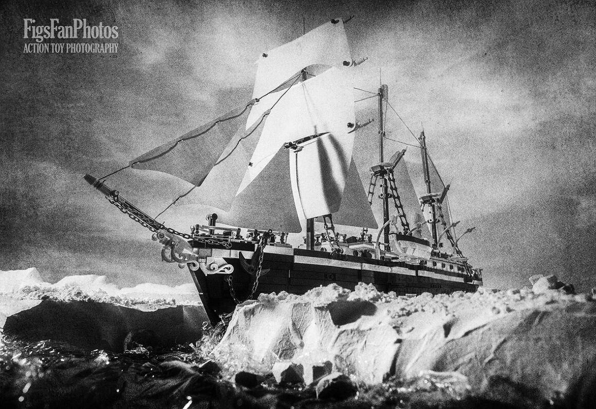 Benedek Lampert : Endurance Seferi 2 benedek lampert endurance toy photography ship in ice