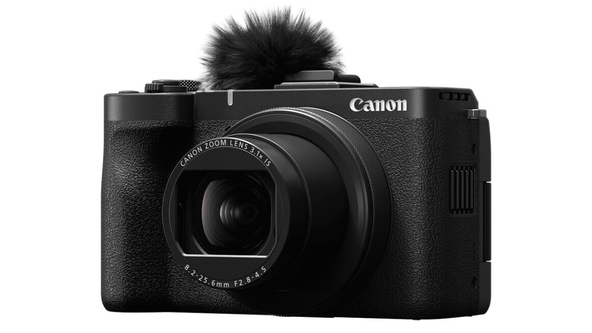 Canon PowerShot V1 3quarter view
