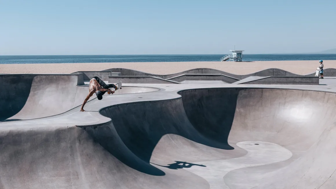 GCCA Concrete in Life 2024/25 1 1. Overall Winner Henrik Hagerup Venice beach skating Concrete In Daily Life