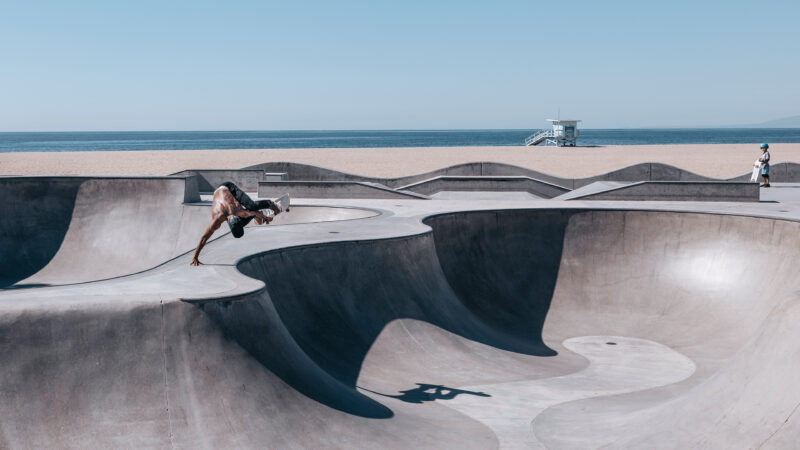 1. Overall Winner Henrik Hagerup Venice beach skating Concrete In Daily Life
