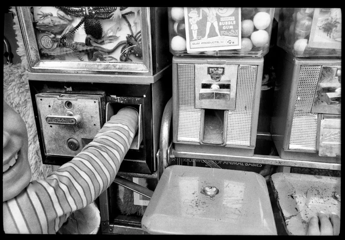web Arm in Candy Machine 1973