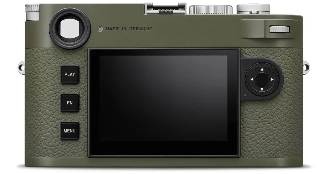 Leica’nın Olive-Green M11-P Safari'si Hazır 5 20235 M11 P safari back HiRes