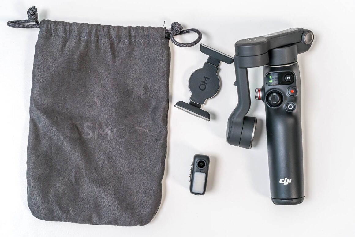DJI Osmo Mobile 7P İncelemesi 2 DJI Osmo Mobile 7P pieces