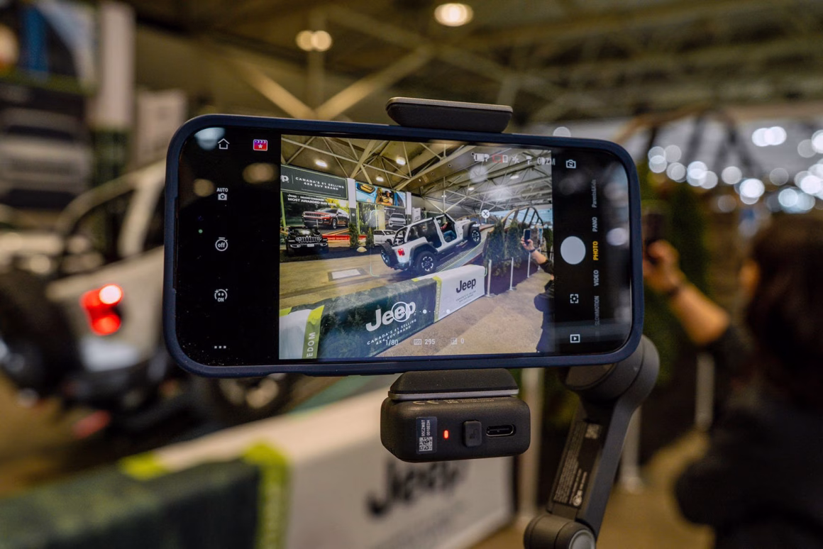 DJI Osmo Mobile 7P İncelemesi 7 DJI Osmo Mobile 7P track