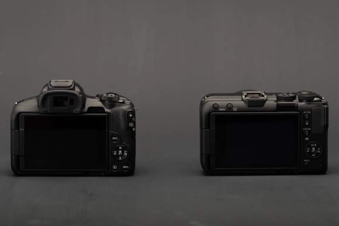 Canon EOS R50 V vs EOS R50 3 EOS R50V vs EOS R50 Controls