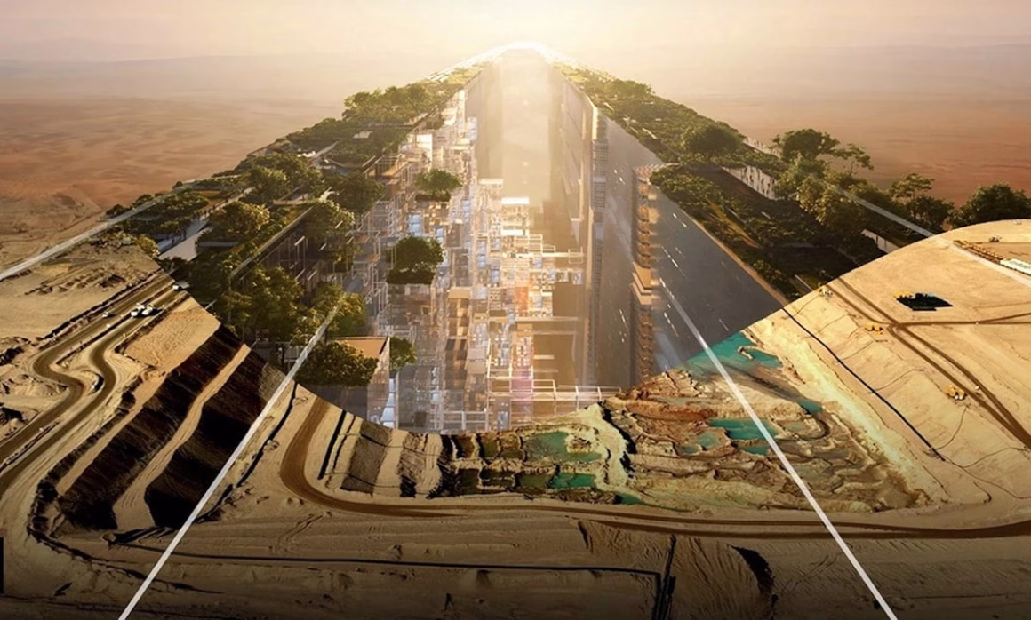 Fütüristik Suudi Şehri 'The Line'ın İlerleyişi 4 Futuristik Suudi Sehri The Linein Ilerleyisi 003