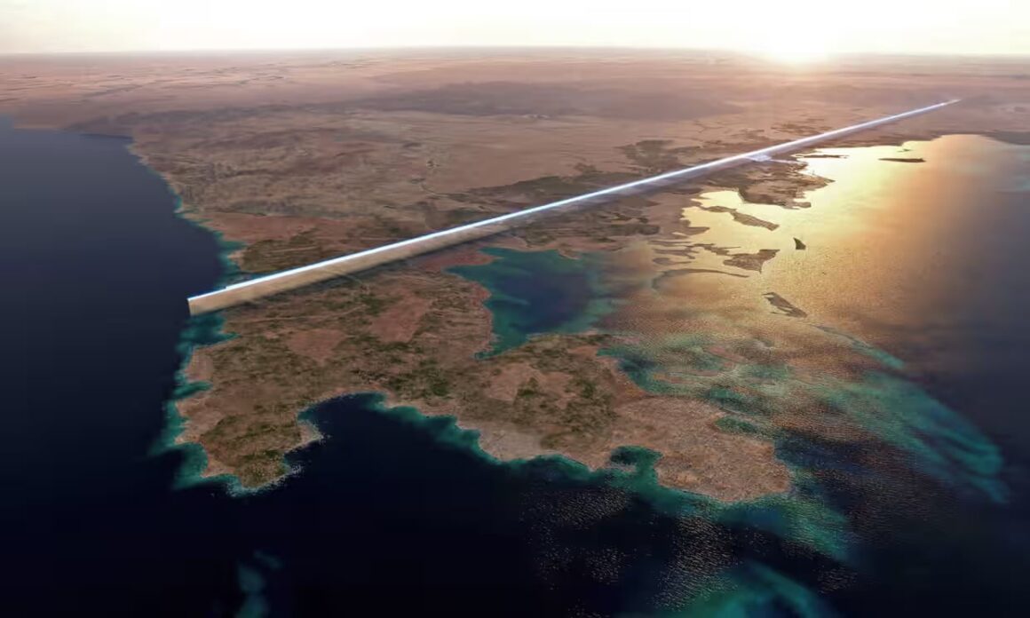 Fütüristik Suudi Şehri 'The Line'ın İlerleyişi 9 Fütüristik Suudi Şehri 'The Line'ın İlerleyişi