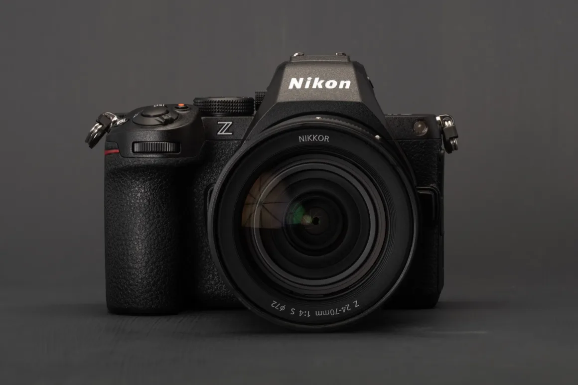 Nikon Z5II vs Nikon Zf 1 Nikon z5ii from front with lens
