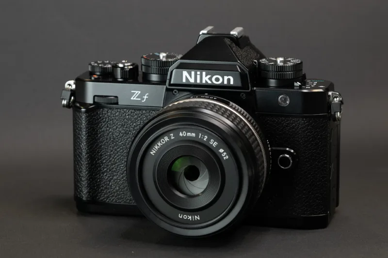 Nikon zf from front