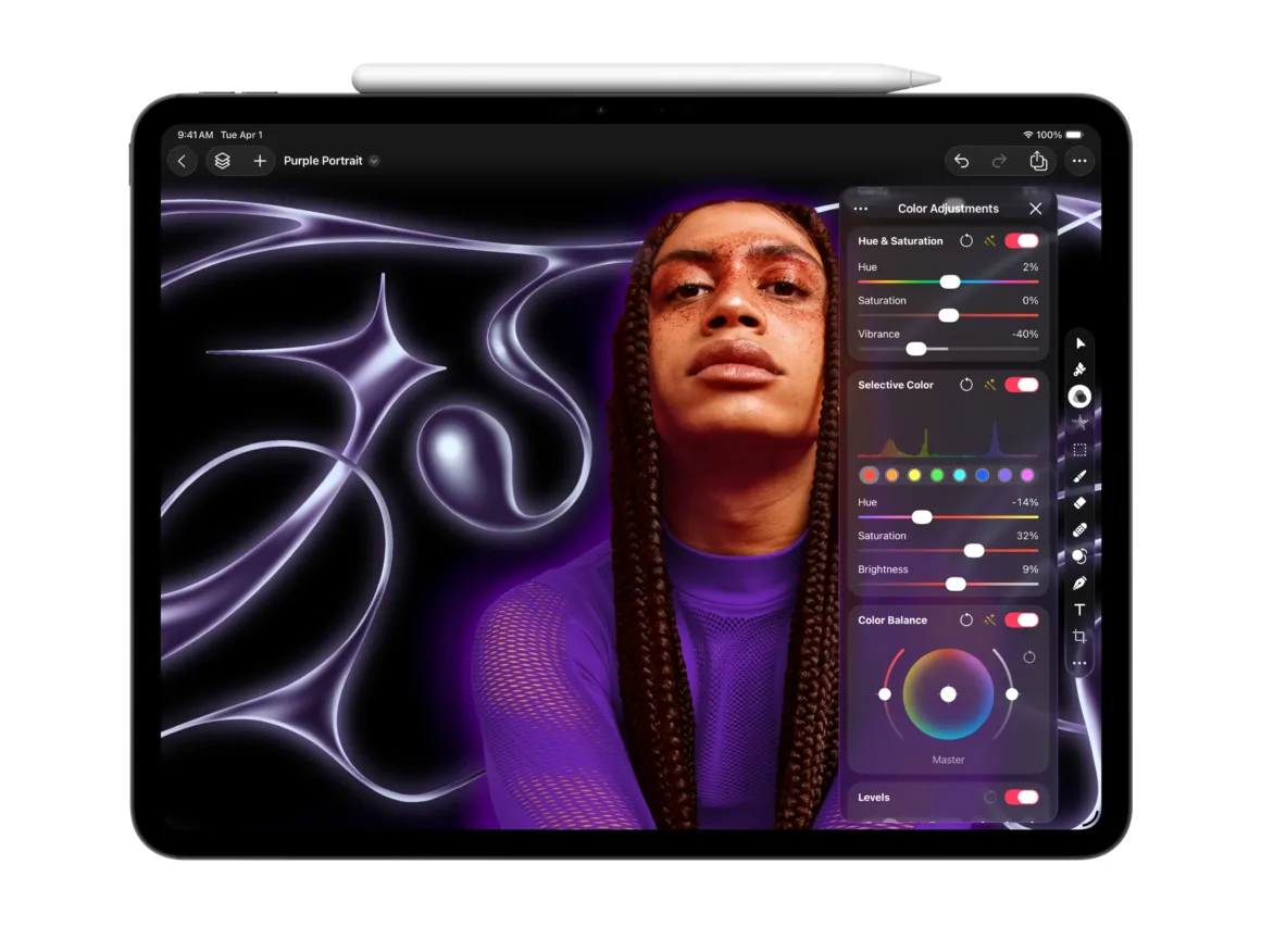Apple Creator Studio tanıtıldı: Creative Cloud’a yeni rakip 2 Apple Creator Studio Pixelmator Pro hero iPad Pro