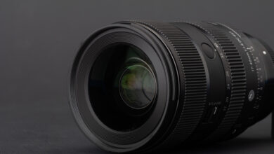 2025 yeni lensler olarak neleri gördük? 6 Sigma 17 40mm F1p8 3 quarter view