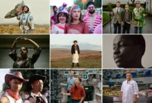 nine different portraits are laid out in a grid