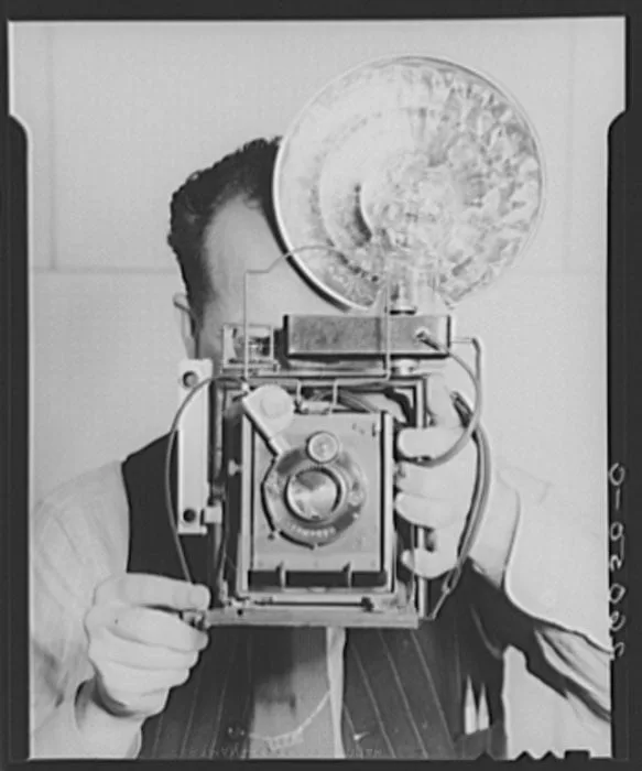 Bilgilendirme çalışmalarında fotoğraf. Amerika Birleşik Devletleri Tarım Bakanlığı (USDA). Washington, D.C. Fotoğraf: Arthur Rothstein.