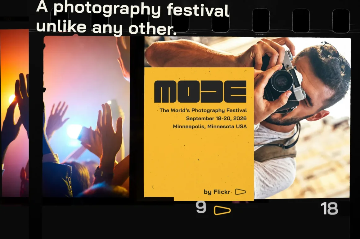 Flickr MODE Festivali 2026: Minneapolis’te 3 Günlük Fotoğraf Buluşması 1 Flickr, Gerçek Dünyada Bir Fotoğraf Festivali Düzenliyor