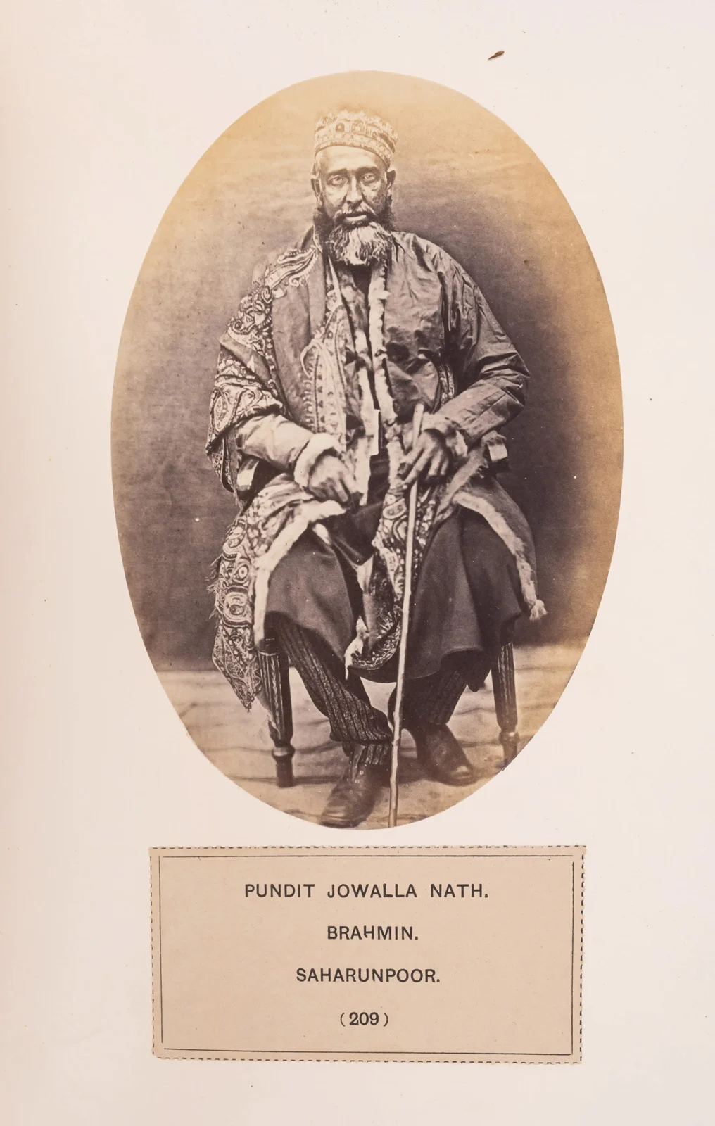 19. Yüzyıla Ait Hindistan Fotoğraf Koleksiyonu Müzayedede Yaklaşık 57.000 Dolara Satıldı 12 Lot 50 Watson John Forbes John William Kaye. The People of India A Series of Photographic Illustrations.of the Races and Tribes of Hindustan Image 12