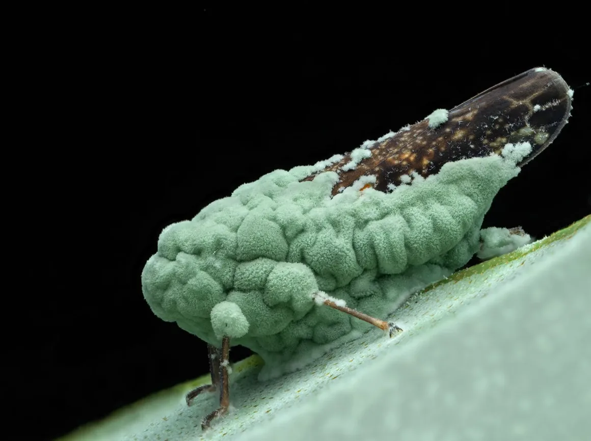 O18 2nd Place Leafhopper attacked by fungus c Dara Ojo