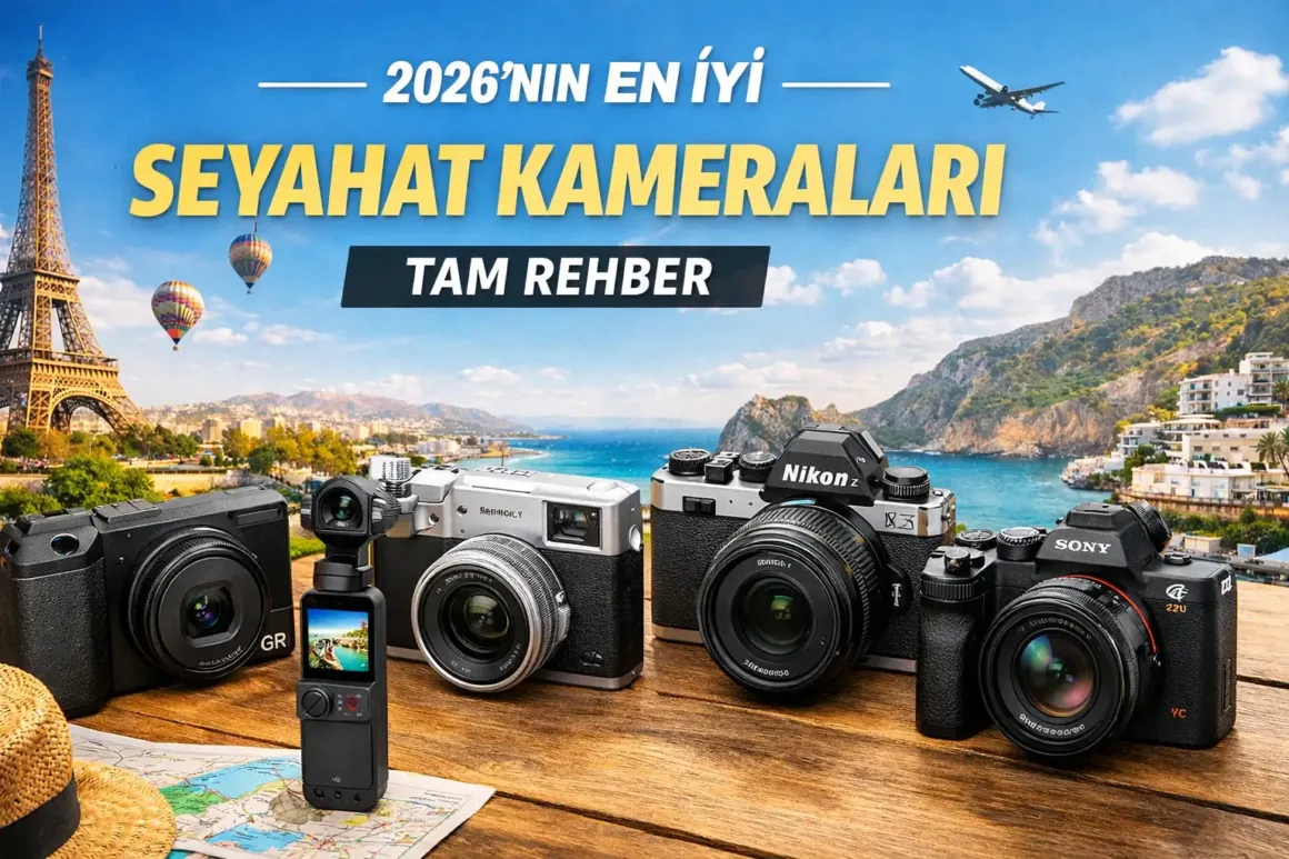 Seyahat için en iyi 8 kamera 2026
