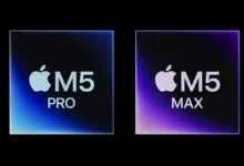 Apple M5 Pro M5 Max chips