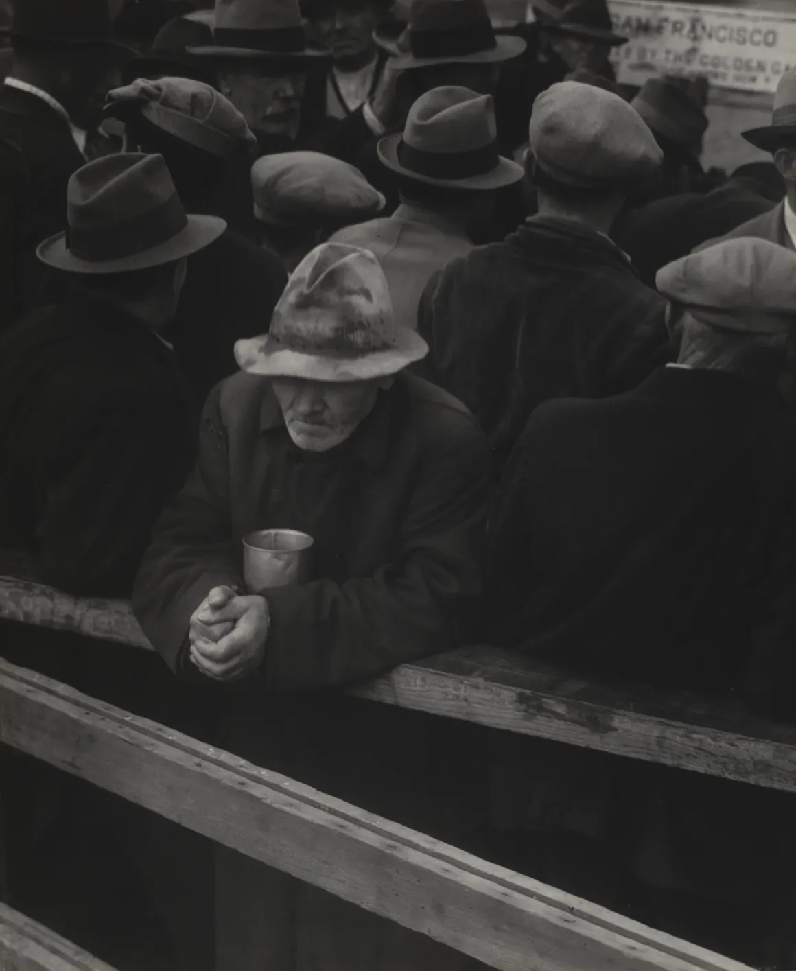 Dorothea Lange. White Angel Bread Line San Francisco. 1933