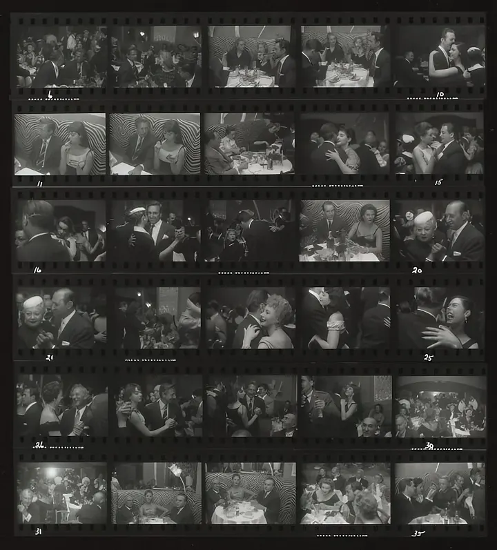Garry Winogrand – contact sheet