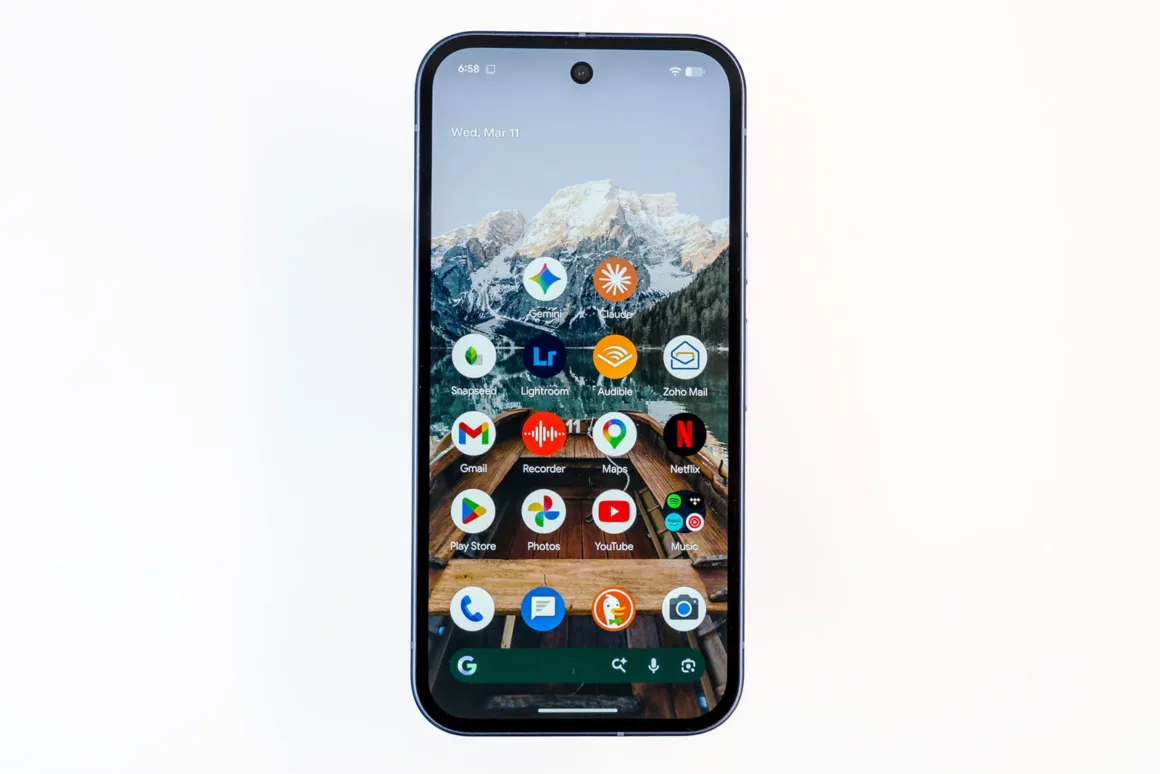 Google Pixel 10a front