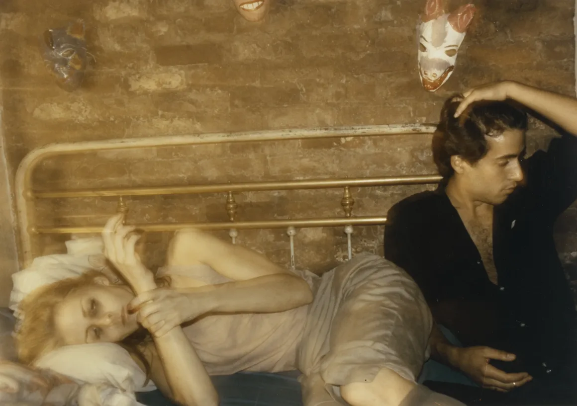 Greer and Robert on the Bed New York City 1982