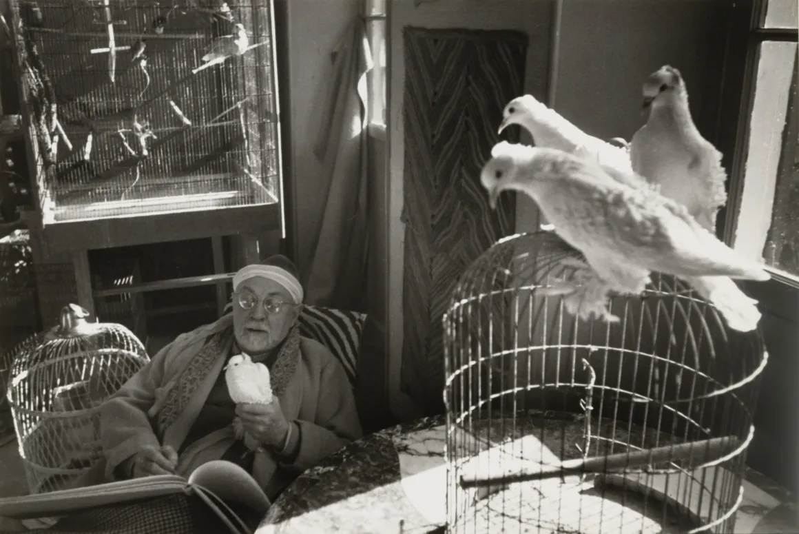 Henri Cartier-Bresson: Decisive Moment ve Sokak Fotoğrafının Doğuşu 9 Henri Cartier Bresson – Henri Matisse Vence 1944