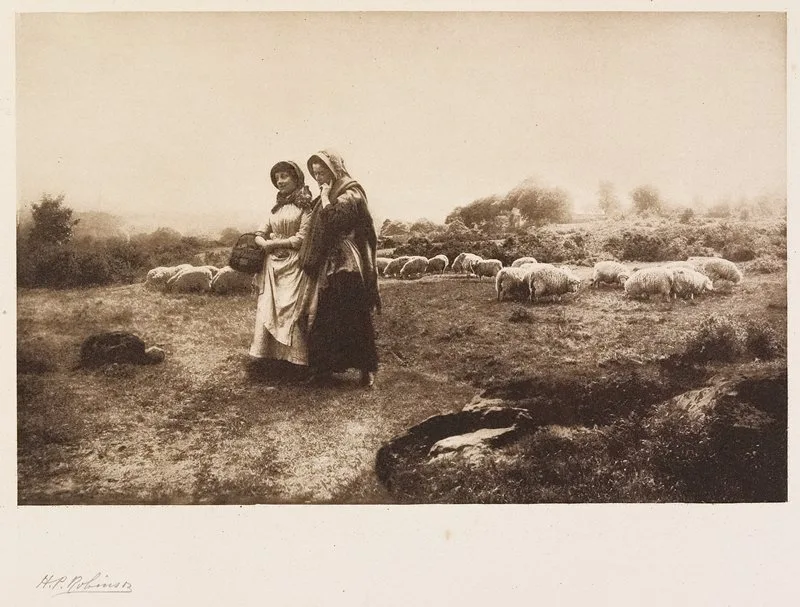 Henry Peach Robinson: Fotoğraf Bir Gerçeklik Değil, Bir Duygu Makinesidir 9 Henry Peach Robinson Carolling 1887